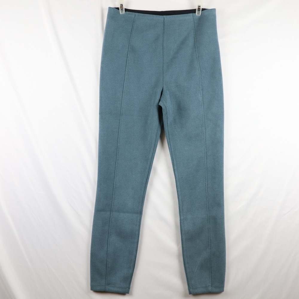 Liverpool Pants Womens 6P Slate Blue LP2121CE2 High Rise Stretch Pull On Casual